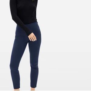 Everlane the curvy side zip stretch cotton pants size: 4